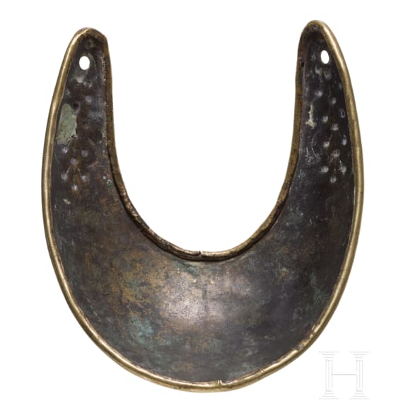 Ringkragen f&uuml;r Offiziere der Hannoverschen Infanterie, 18. Jhdt.