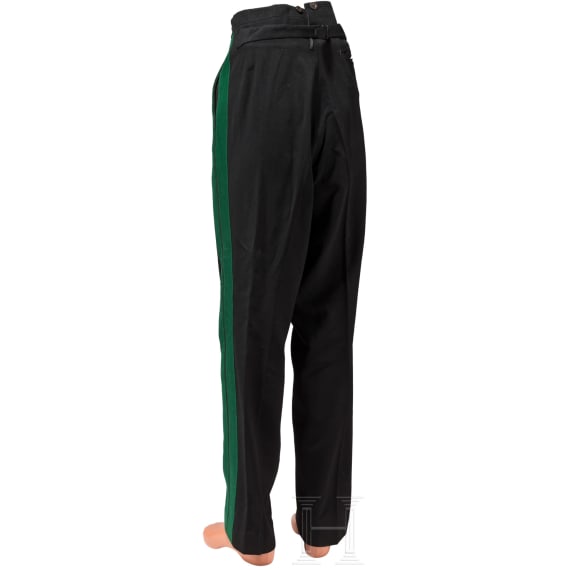Ernst August von Hannover, Herzog zu Braunschweig und L&uuml;neburg (1887 - 1953) - schwarze Tuchhose sowie blaue Hose