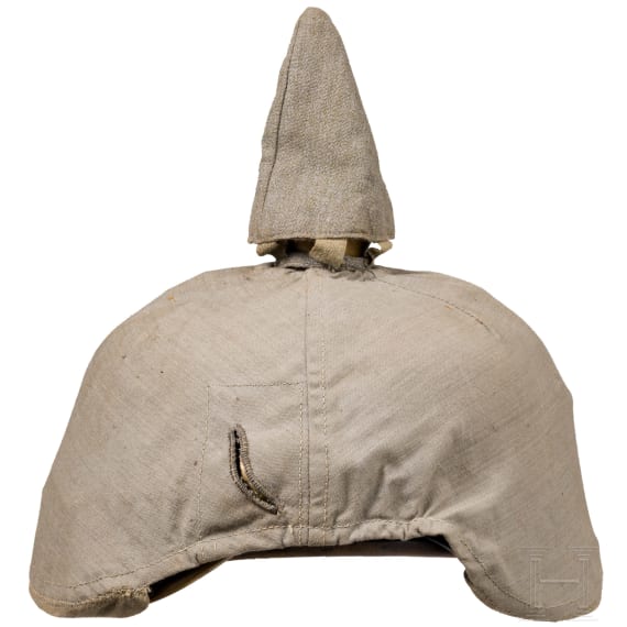Helm f&uuml;r Offiziere der hessischen Infanterie, um 1910