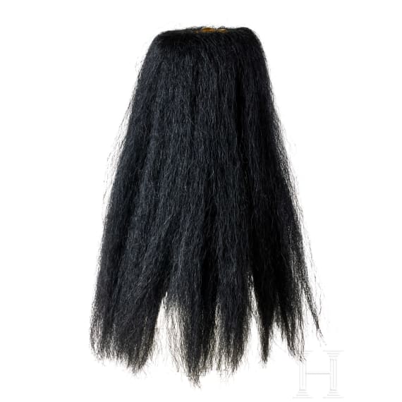 Trichter und Haarbusch f&uuml;r hessische Offiziershelme