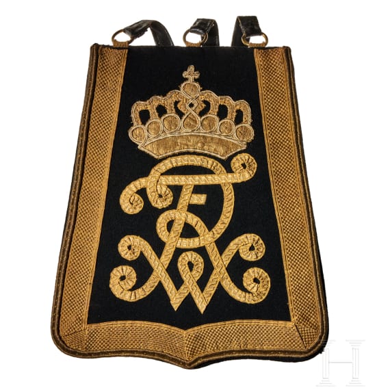 A "S&auml;beltasche" (sabretache) for Prussian Hussar Officers