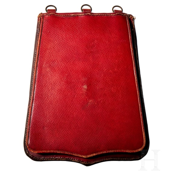 A "S&auml;beltasche" (sabretache) for Officers of the Prussian Hussar Regiments 15 and 16