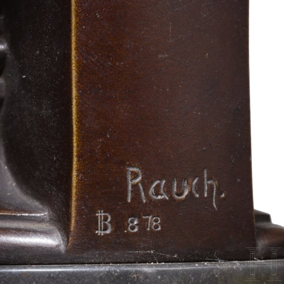 Christian Daniel Rauch (1777 - 1857) - K&ouml;nig Friedrich II., 19. Jhdt.
