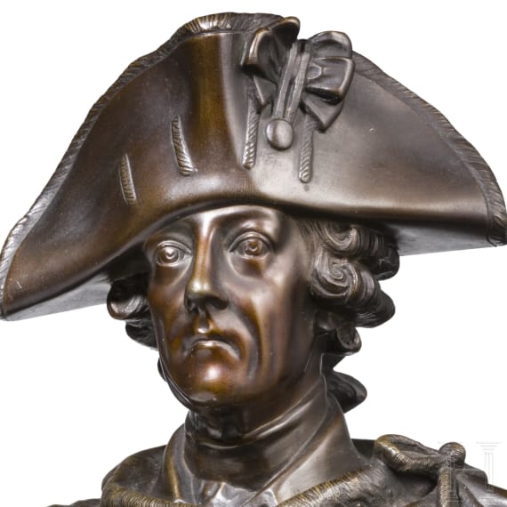 Christian Daniel Rauch (1777 - 1857) - K&ouml;nig Friedrich II., 19. Jhdt.