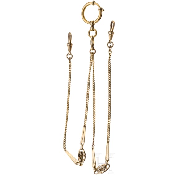 Kaiserin Auguste Viktoria - goldene Geschenkuhr von Johann Hartmann, Berlin