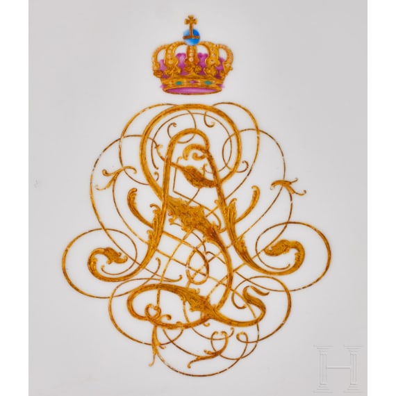 Princess Louise of Prussia - a personal serving platter