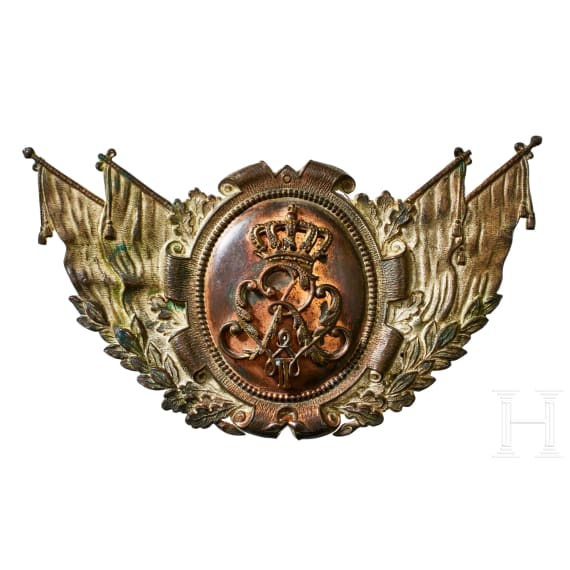 A Prussian Veteran Gorget Center Trophy