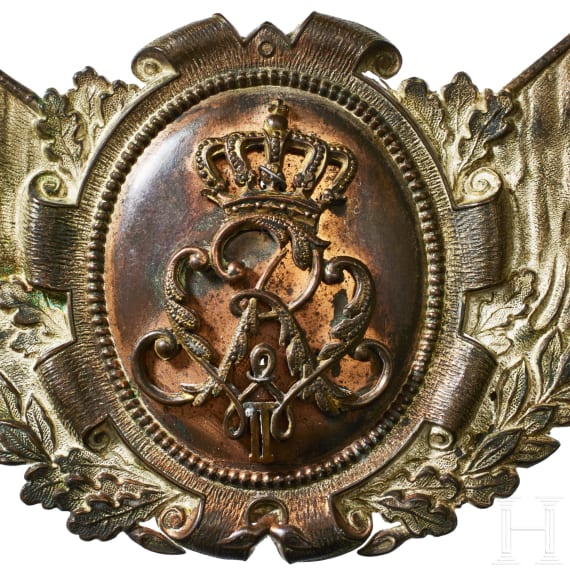 A Prussian Veteran Gorget Center Trophy