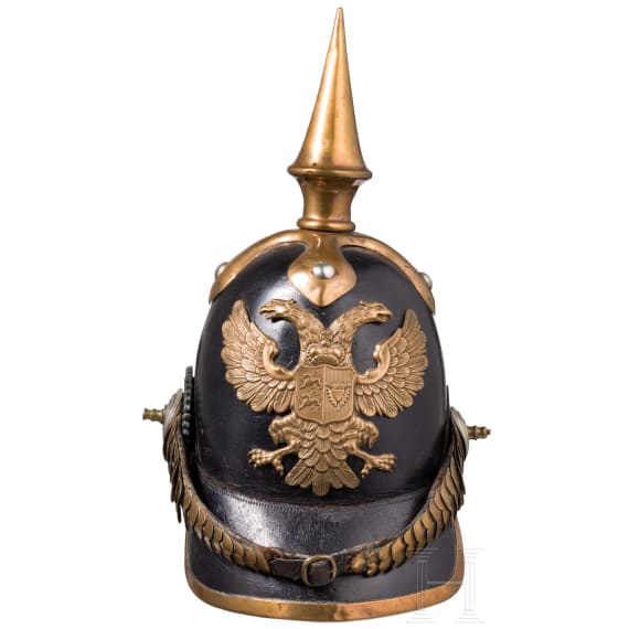 Helm M 1848 f&uuml;r Mannschaften der Infanterie, um 1850