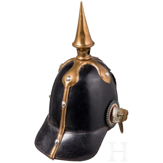 Helm M 1848 f&uuml;r Mannschaften der Infanterie, um 1850