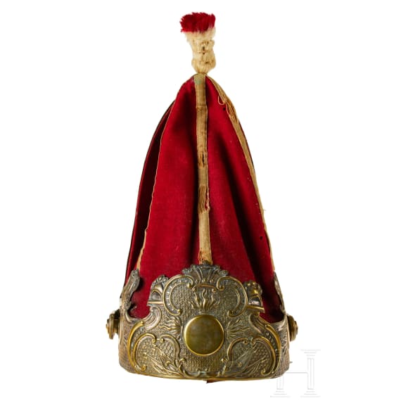 A German miter parade hat of Guard Infantry