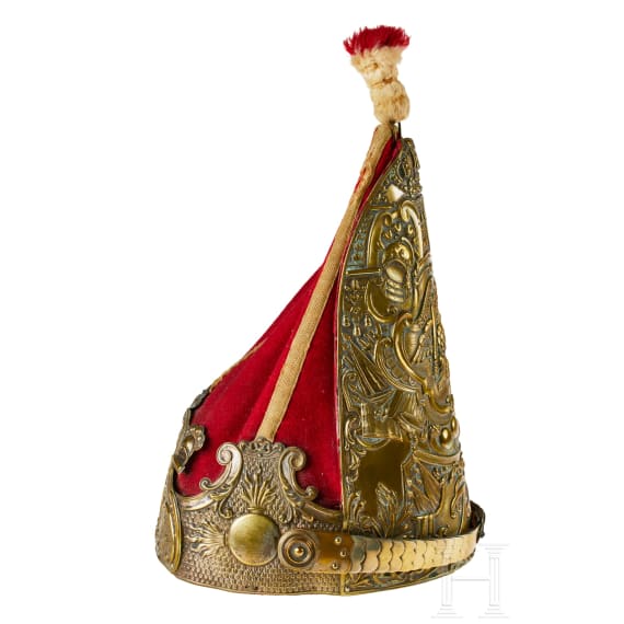 A German miter parade hat of Guard Infantry
