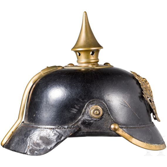 Helm M 1895 f&uuml;r Mannschaften im Infanterie-Regiment von Winterfeldt (2. Oberschlesisches) Nr. 23