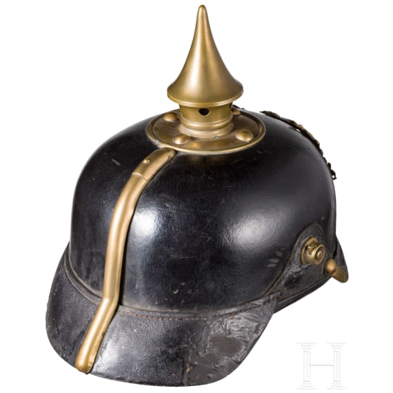 Helm M 1895 f&uuml;r Mannschaften im Infanterie-Regiment von Winterfeldt (2. Oberschlesisches) Nr. 23