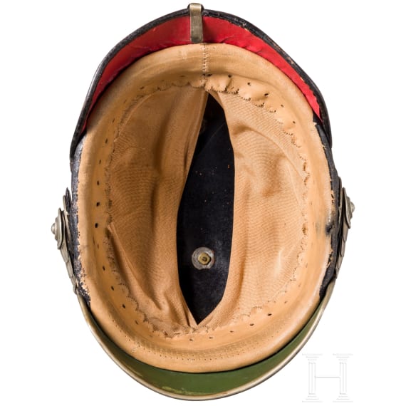 Helm f&uuml;r Offiziere der Schlossgarde-Kompanie, Berlin, um 1914