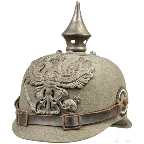 Filzhelm f&uuml;r Mannschaften der Infanterie, um 1915