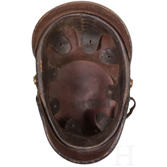 Tschako M 1895/97 f&uuml;r Mannschaften der J&auml;ger-Bataillone, datiert 1903