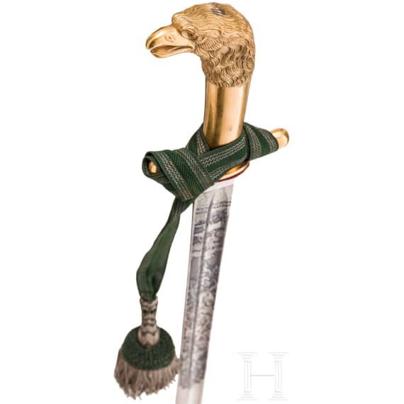 Hirschf&auml;nger f&uuml;r Oberj&auml;ger der J&auml;ger-Bataillone, um 1900