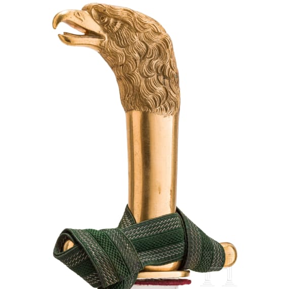 Hirschf&auml;nger f&uuml;r Oberj&auml;ger der J&auml;ger-Bataillone, um 1900