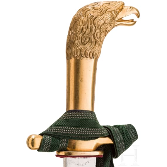 Hirschf&auml;nger f&uuml;r Oberj&auml;ger der J&auml;ger-Bataillone, um 1900