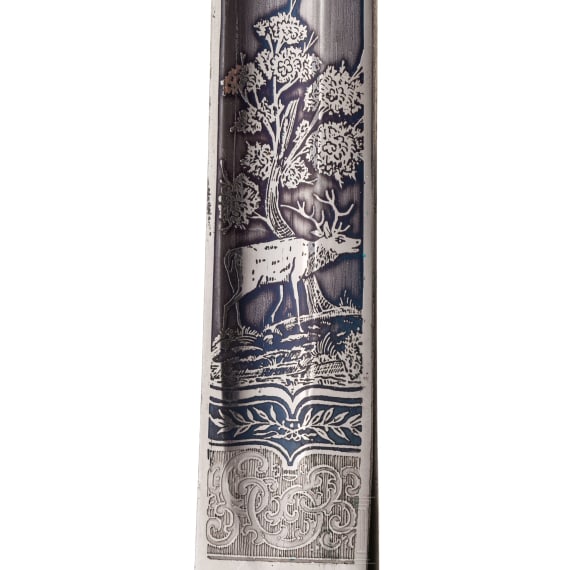 Hirschf&auml;nger f&uuml;r Oberj&auml;ger der J&auml;ger-Bataillone, um 1900