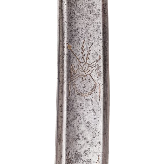 Parderkopfs&auml;bel f&uuml;r Offiziere der Kavallerie, um 1820