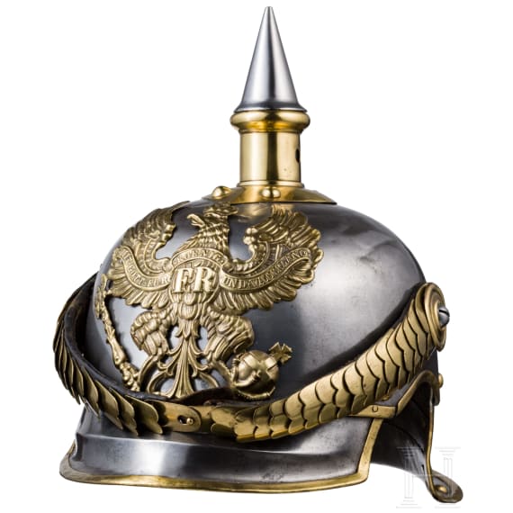 Helm M 1867 f&uuml;r Mannschaften der Linienk&uuml;rassiere