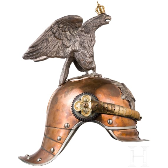Helm f&uuml;r Offiziere des Regiments Garde du Corps