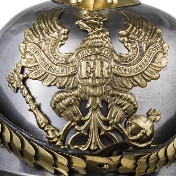 Helm M 1867 f&uuml;r Mannschaften der Linienk&uuml;rassiere