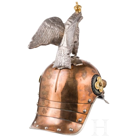 Helm f&uuml;r Offiziere des Regiments Garde du Corps