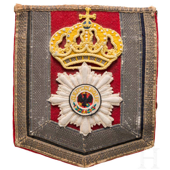 Schabrunke f&uuml;r Unteroffiziere der Garde du Corps