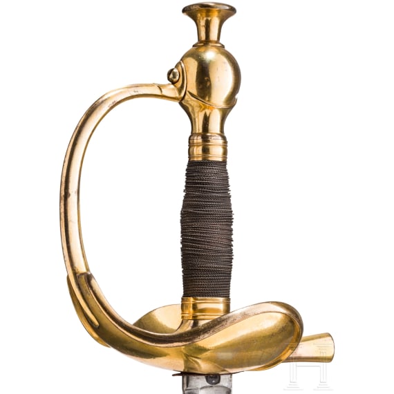 Stichdegen f&uuml;r K&uuml;rassieroffiziere, um 1900