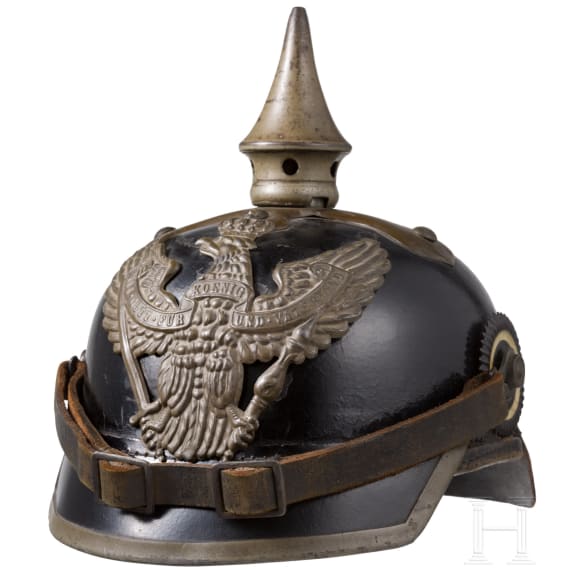 Helm f&uuml;r Mannschaften der Dragoner, um 1915