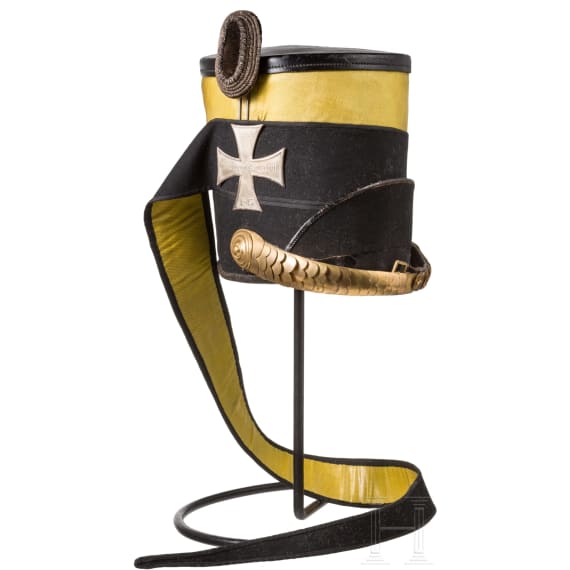 Fl&uuml;gelm&uuml;tze Modell 1846/47 f&uuml;r einen Reserveoffizier im Husaren-Regiment "von Schill" (1. Schlesisches) Nr. 4