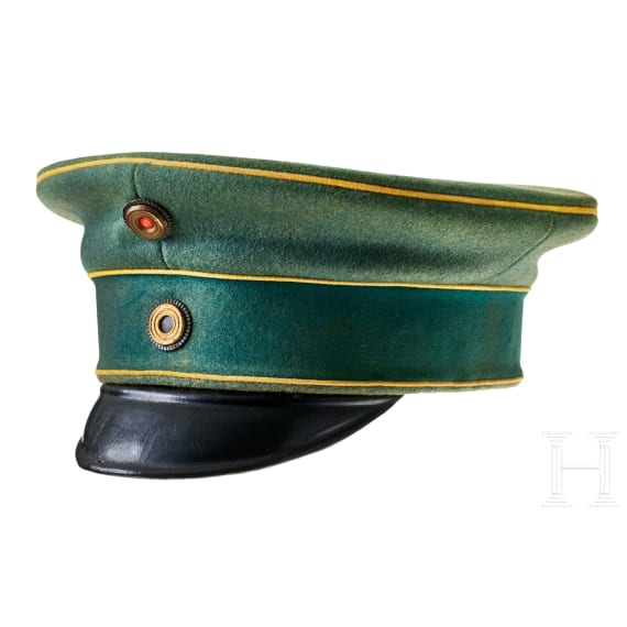 A visor cap for WWI J&auml;ger zu Pferd officers