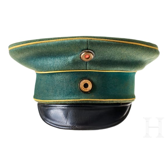 A visor cap for WWI J&auml;ger zu Pferd officers