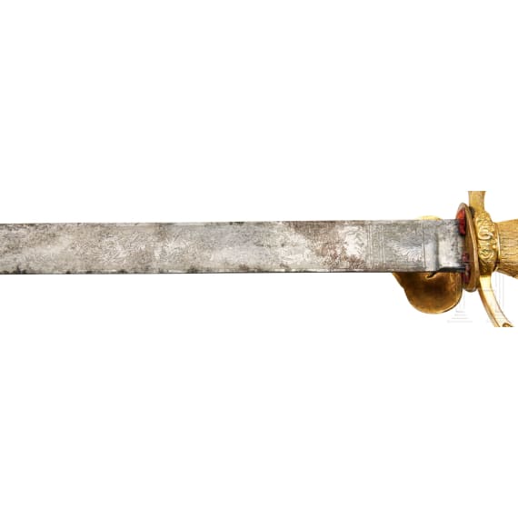 A hunting knife ("Hirschf&auml;nger") for an Oberforst-Rat