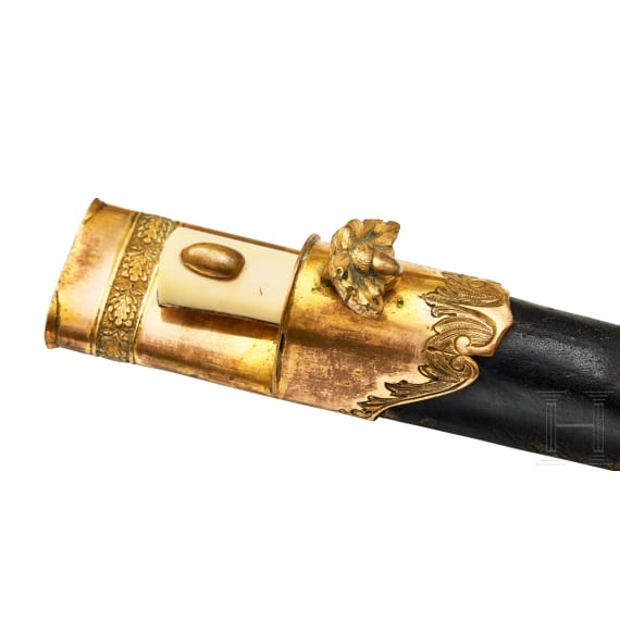 A hunting knife ("Hirschf&auml;nger") for an Oberforst-Rat
