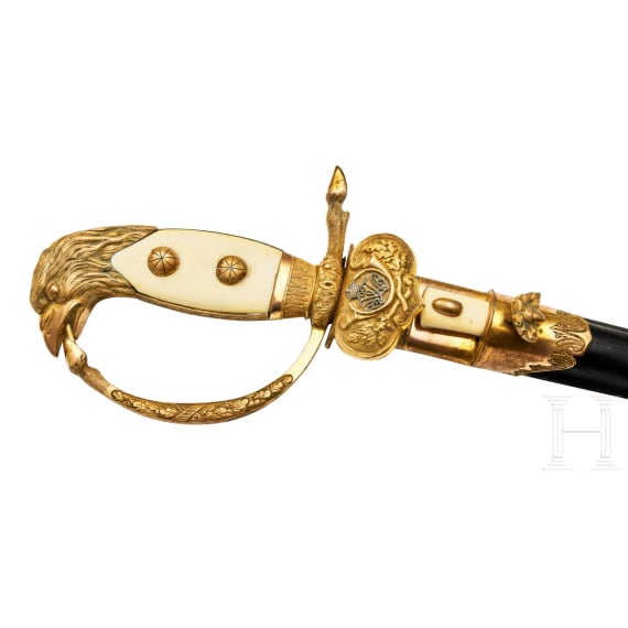 A hunting knife ("Hirschf&auml;nger") for an Oberforst-Rat