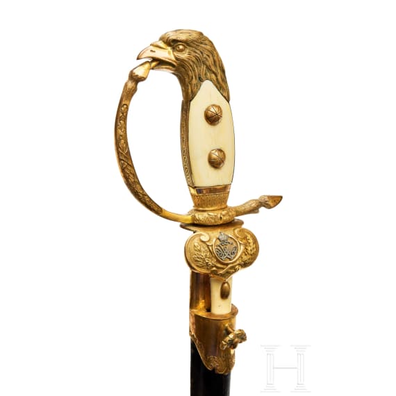 A hunting knife ("Hirschf&auml;nger") for an Oberforst-Rat