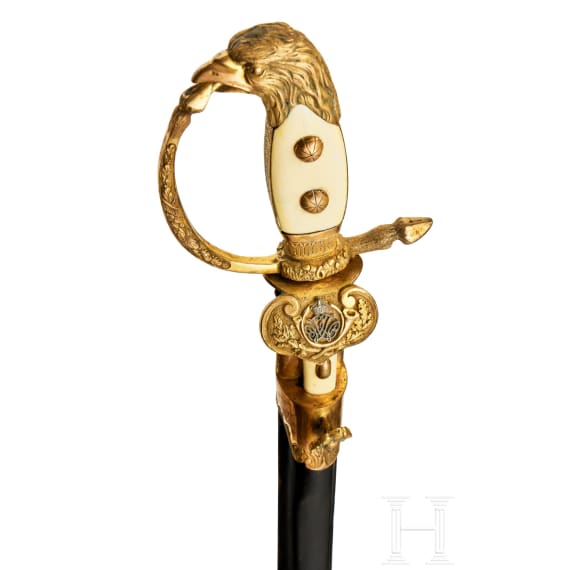A hunting knife ("Hirschf&auml;nger") for an Oberforst-Rat
