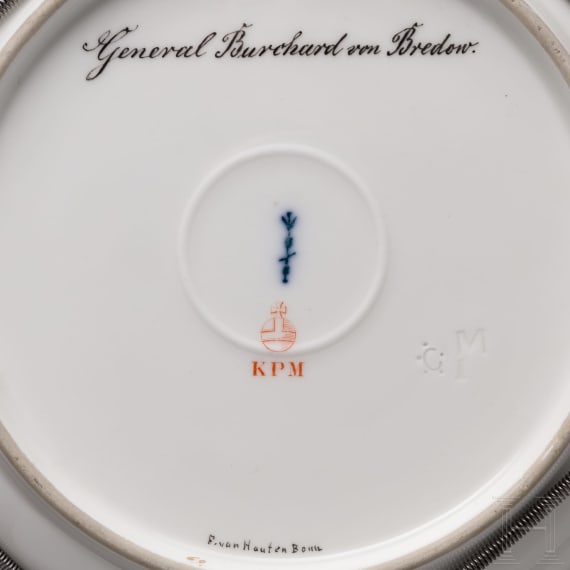 KPM-Wappenteller von Bredow