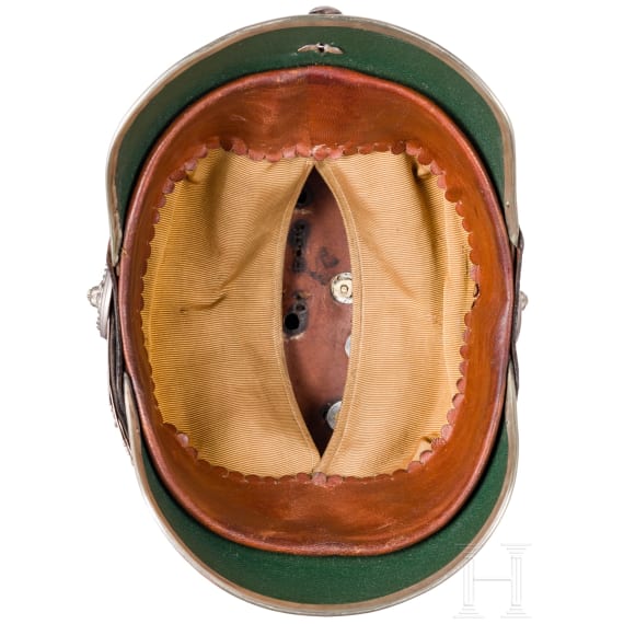 Kammhelm f&uuml;r Offiziere der K&ouml;niglich S&auml;chsischen Gendarmerie, 1878 - 1918