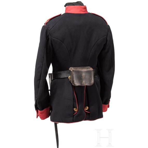 Rock eines Angeh&ouml;rigen des Kgl. S&auml;chs. 10. Infanterie-Regiments Nr. 134