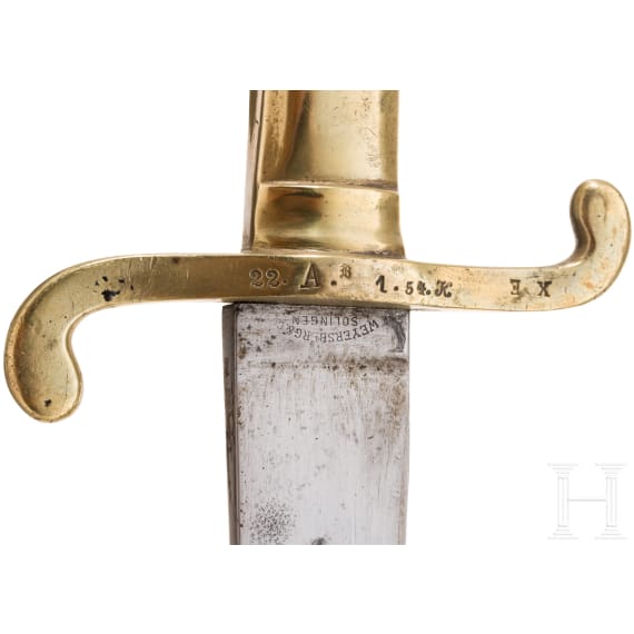 Faschinenmesser M 1845, Sachsen, und SG U/M, Preu&szlig;en