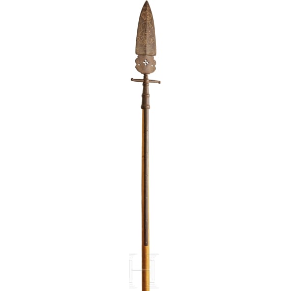 Sponton f&uuml;r Offiziere im Eisenachischen Landregiment, um 1750