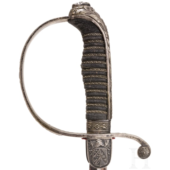 S&auml;bel f&uuml;r Angeh&ouml;rige der Feuerwehr von Elsass-Lothringen, um 1900