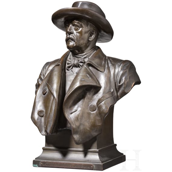 Otto F&uuml;rst von Bismarck (1815 - 1898) - Portr&auml;tb&uuml;ste