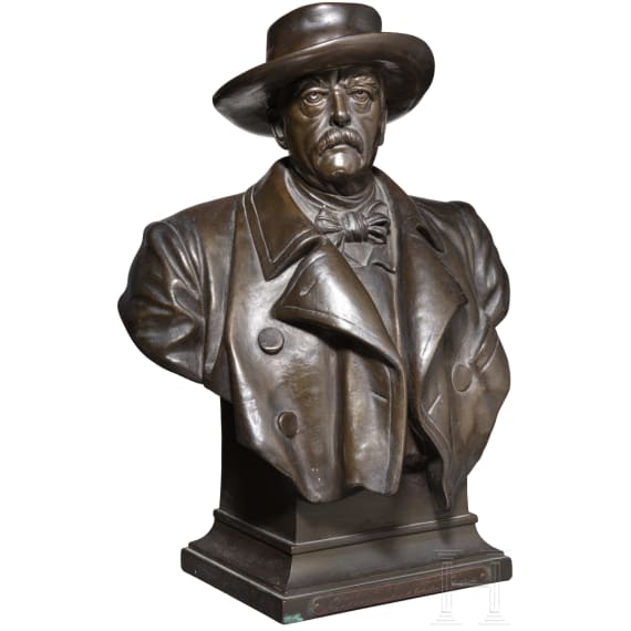 Otto F&uuml;rst von Bismarck (1815 - 1898) - Portr&auml;tb&uuml;ste