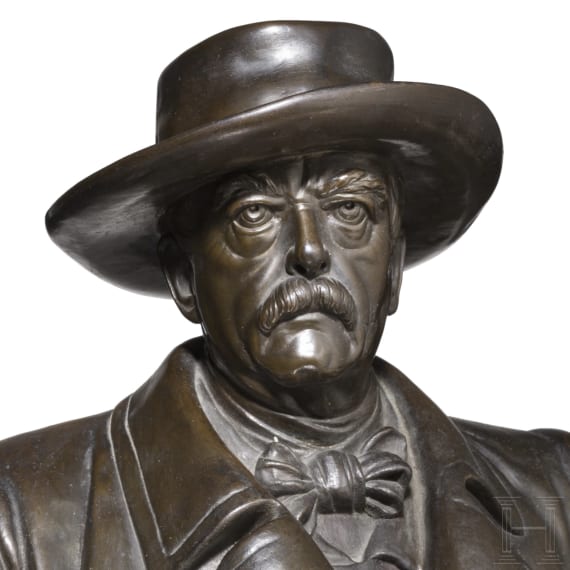Otto F&uuml;rst von Bismarck (1815 - 1898) - Portr&auml;tb&uuml;ste